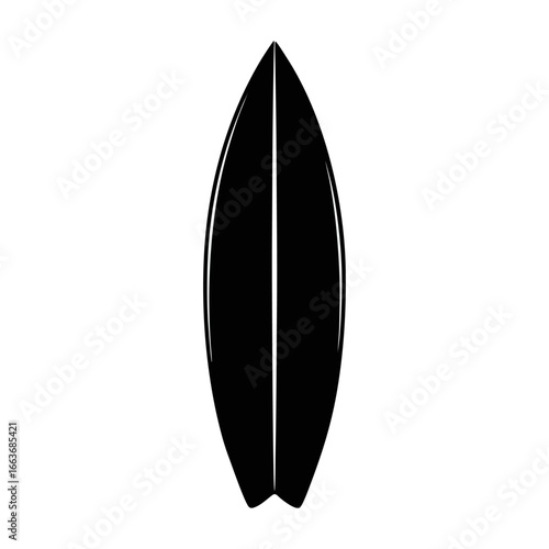 vector illustration of a surf boards