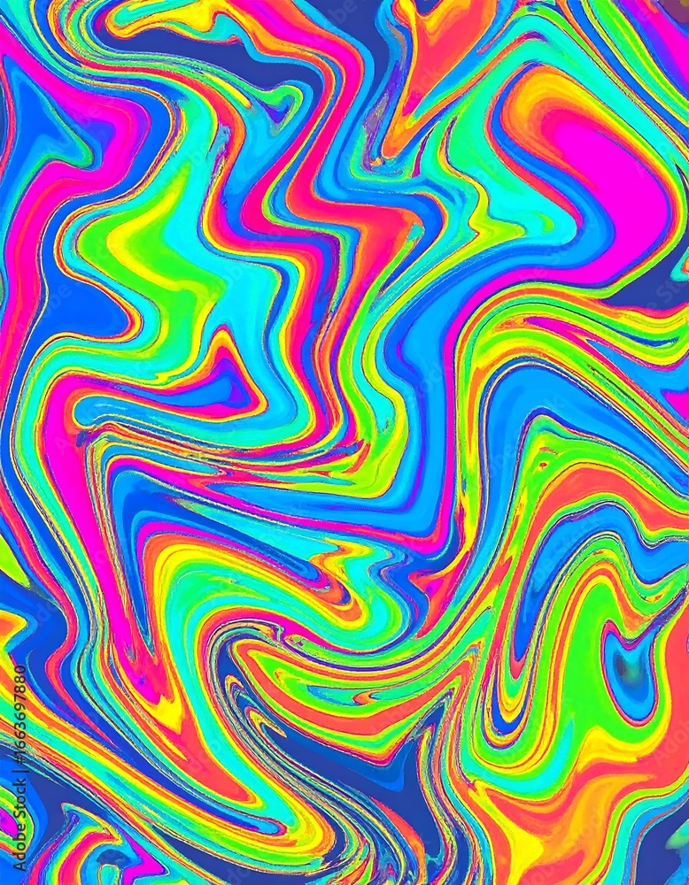 Vibrant abstract swirl design (2)