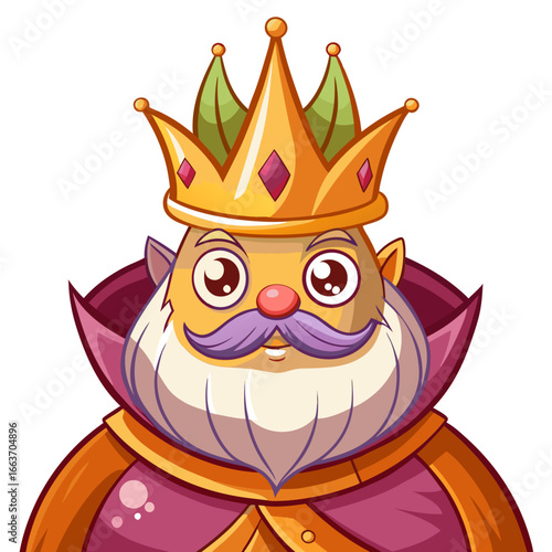 owl with a crown