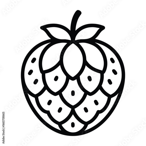 Green Cherimoya Vector