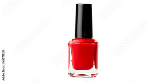 nail polish isolated on white