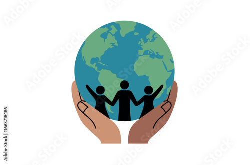 Global Unity: People United Around the Earth