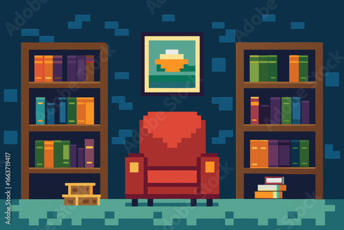 living room with fireplace
