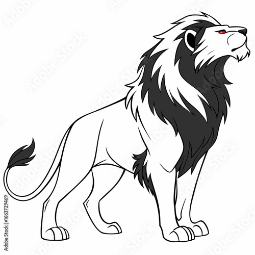 lion vector illustration