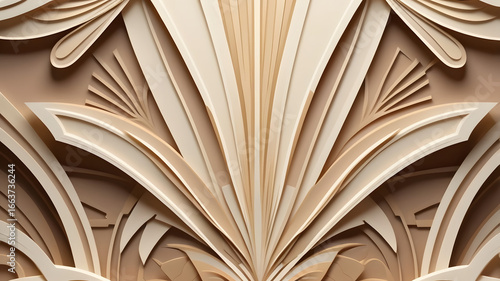 Elegant abstract background with minimalist style and curved gradient lines for professional use.