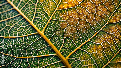 Green Leaf Close-Up Veins – Nature Macro, Botanical Texture, Eco Background, Organic Pattern, Natural Detail, Fresh Leaf, Plant Surface, Environment, Spring Season, Botanical Study, Outdoor Greenery, 