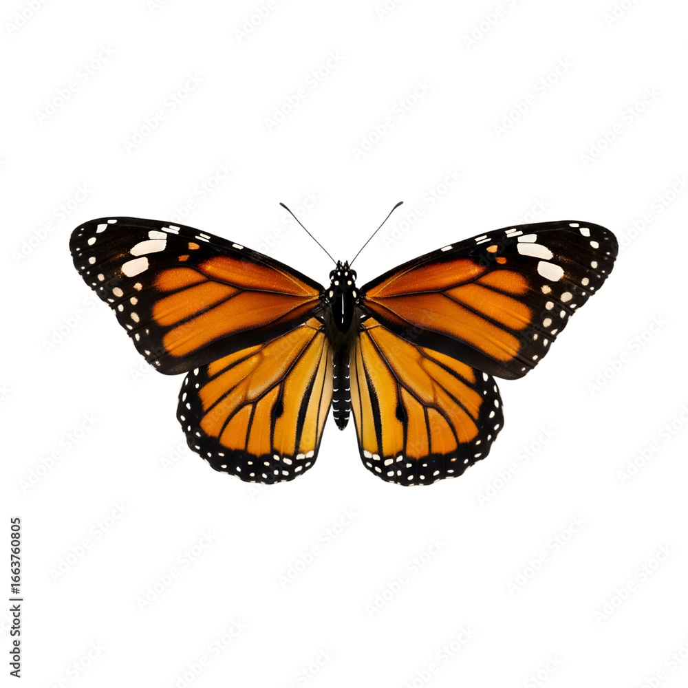 Fototapeta premium butterfly isolated on white transparent background