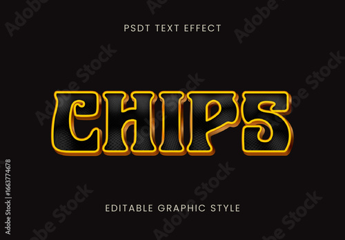 Black And Gold Casino Font Retro 3D Dotted Text Effect