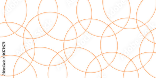 Overlapping circle elements. Colorful light wave technology texture background. Vector circles template vector design. Dynamic geometric circle shapes. abstract background overlap layer on bright spac