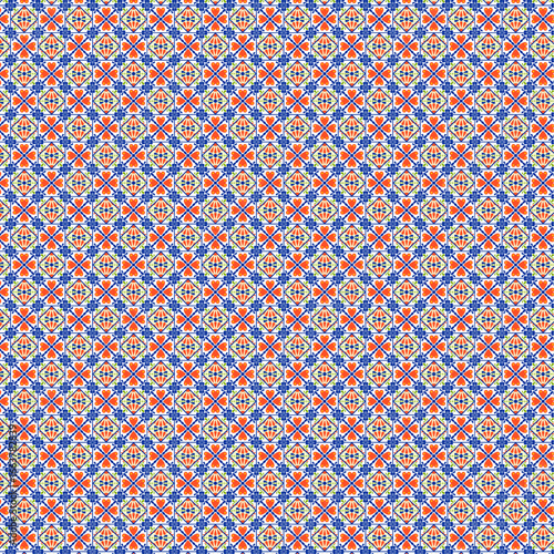 Traditional Syrian pattern design showcasing Islamic geometry and oriental art, perfect for cultural backgrounds, decorative prints, and Middle Eastern themes.