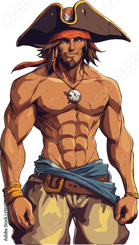 a character archetype often associated with pirates and adventure stories