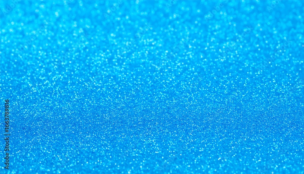 Obraz premium A vibrant, textured surface displays a brilliant, light-catching azure blue.
