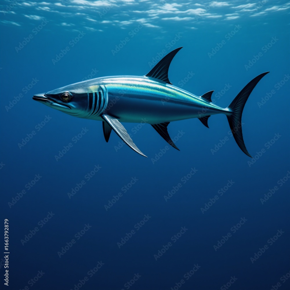 Fototapeta premium Marlin sighting off the coast of Mexico