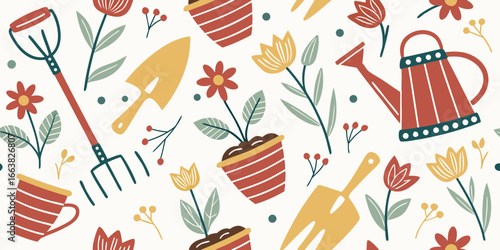 Vector Garden Tools – Gardening Equipment and Outdoor Work