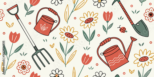 Vector Garden Tools – Gardening Equipment and Outdoor Work