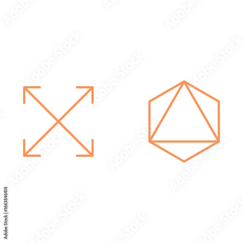 Minimalist Geometric Pattern in Modern Style