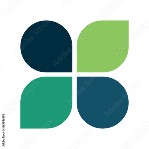 Minimalist Geometric Pattern in Modern Style