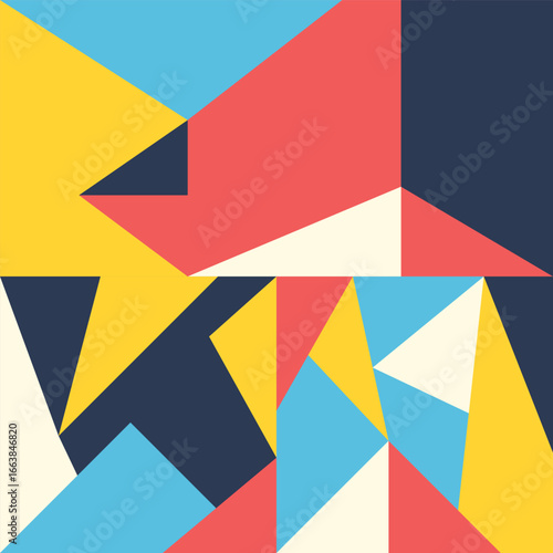 Minimalist Geometric Pattern in Modern Style