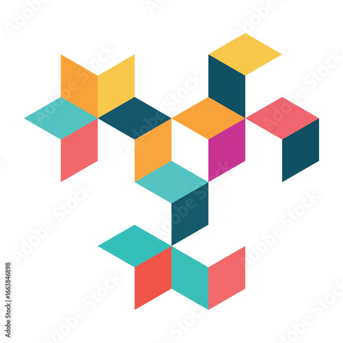 Minimalist Geometric Pattern in Modern Style
