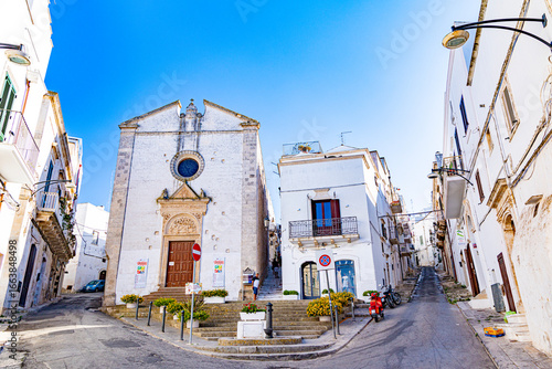 Ostuni in Apulia Puglia region of Itria Valley south Italy