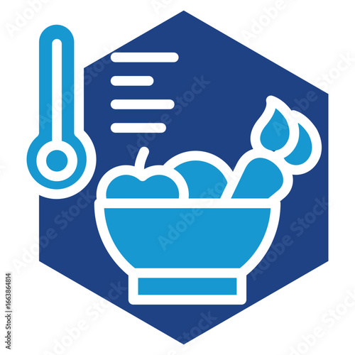 Perishable Goods glyph color icon