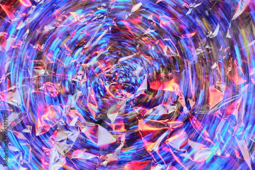 カラフルな抽象模様の背景素材