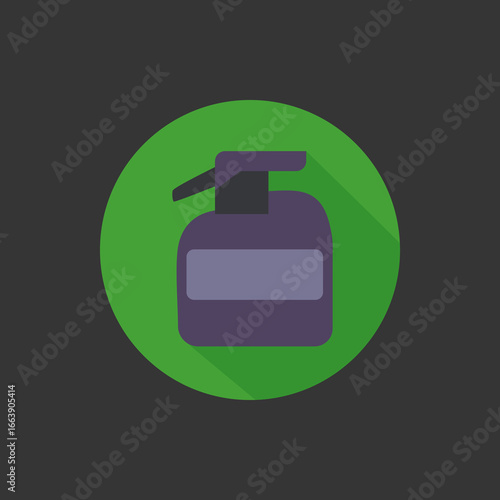 Chemical Bottle Icon – Toxic Substance, Pesticide, and Hazardous Material Symbol Vector