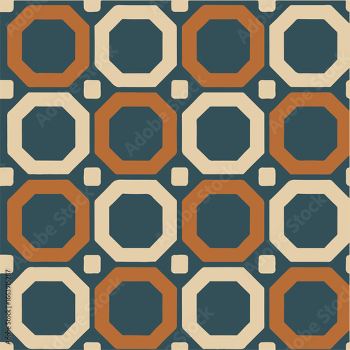 abstract background pattern repeat octagonal frames vector
Vector abstract color background pattern
