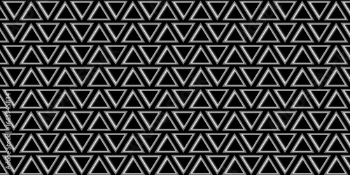 Seamless Geometric Triangle Pattern Background. vector
