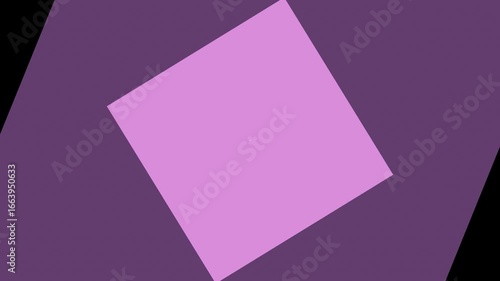 お洒落なボックストランジション(4色セット）（透過）（オレンジ、紫、茶色、ピンク）