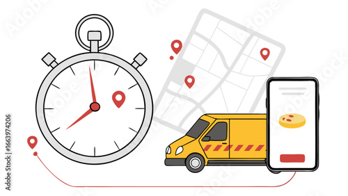Fast Pizza Delivery Service Speedy Order Tracking and Real-Time Location Updates