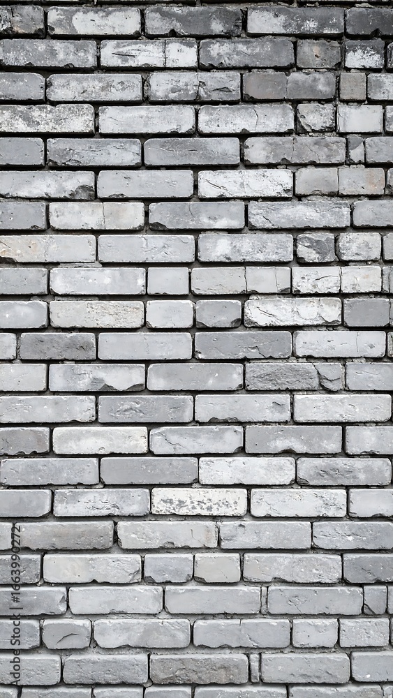 Fototapeta premium Gray brick wall texture (1)
