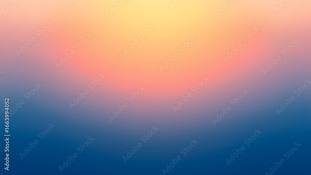 Obraz premium Abstract Gradient Sky Horizon