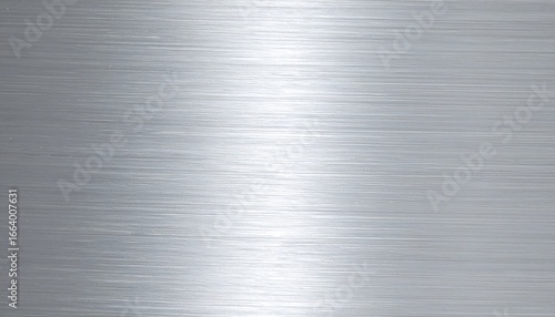 Brushed Stainless Steel Texture With Fine Linear Grain Metallic Neutral Background