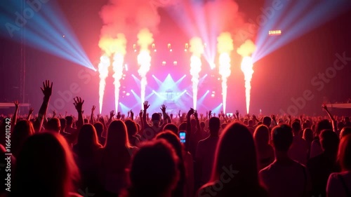 Wallpaper Mural Vibrant Eurovision Fan Celebrations: Dynamic Costumes, Exuberant Crowds & Cultural Displays Igniting International Passion - Premium High Resolution Photo Stock Concept with Empty Space Torontodigital.ca