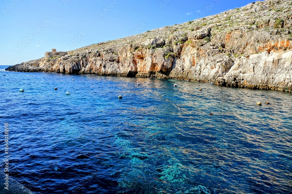 Fototapeta premium マルタ島ブルーグロットの風景