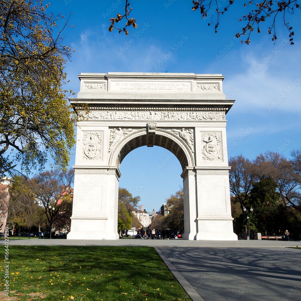 Fototapeta premium Iconic archway in a park
