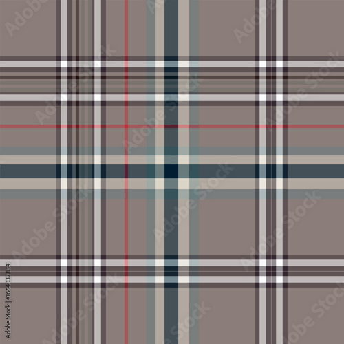 Wallpaper Mural Stylish Grey Plaid Pattern for Fabric or Design Torontodigital.ca