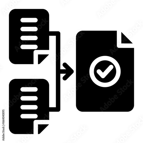 Puzzle Data Merger Integration (Solid Icon Style)