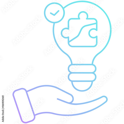 Gradient Solution Finder Icon