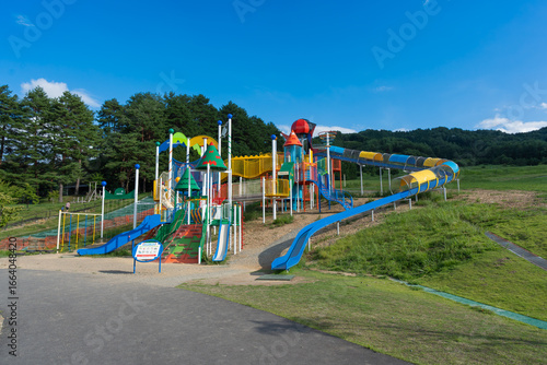Wallpaper Mural 原山市民公園（高山市） 夏　遊具 Torontodigital.ca
