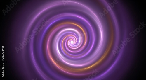 Abstract spiral vortex motion design in purple