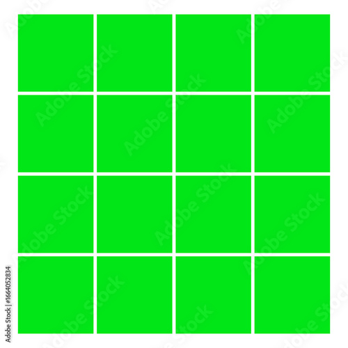 graphic creation aid or shortcut - select and drop your own images into individual squares of a 4 x 4 grid 