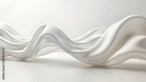 The artistic form of white lines