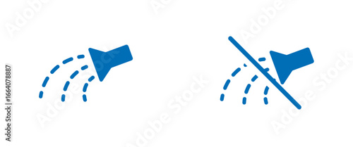 Watering and no watering icon for gardening, plants, agriculture and tree planting.