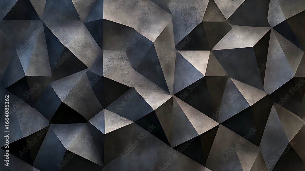 Fototapeta premium A flat diamond texture with a matte finish, showing the geometric pattern
