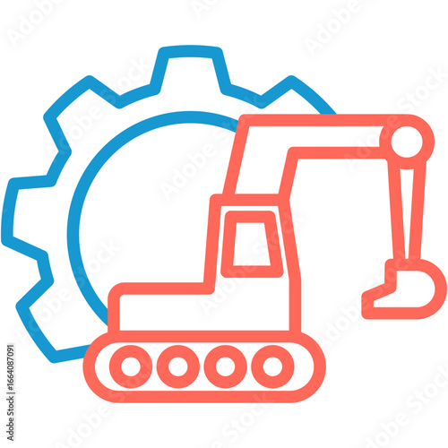Specialized Equipment line color icon