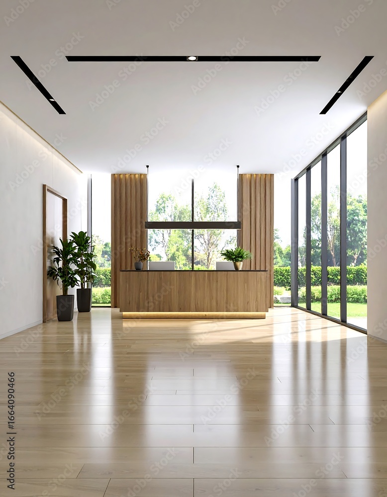 Obraz premium Modern Lobby Interior Design