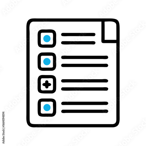 Three cyan circles arranged vertically on a black background