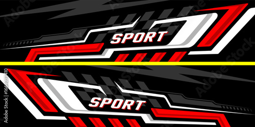livery graphic sport car